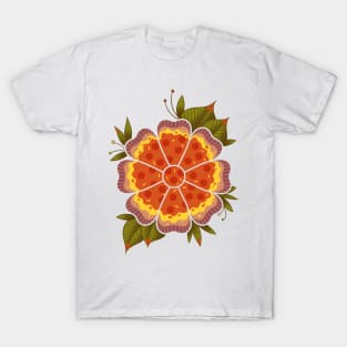 Pizza Flower T-Shirt